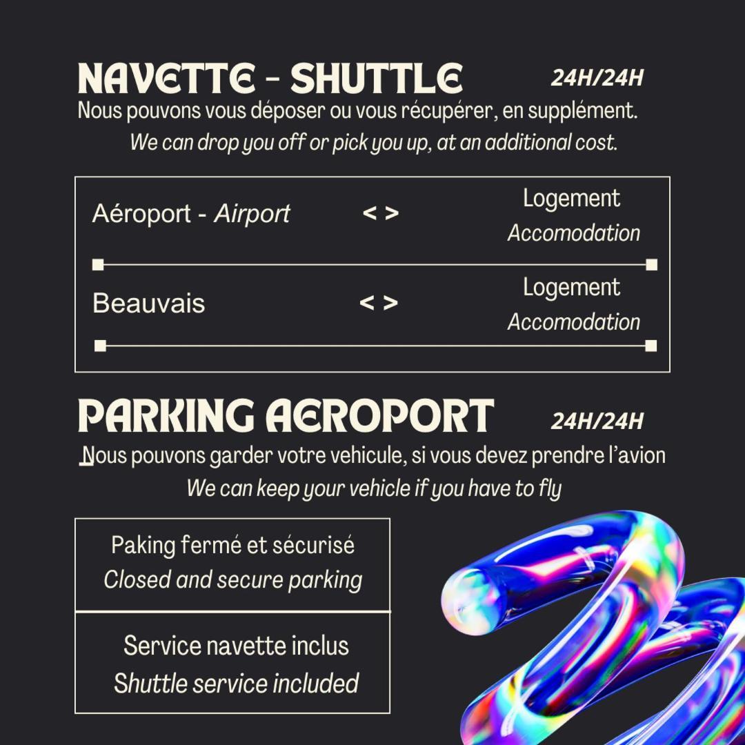 Kay Doudou 60M2 - 5 Min Aeroport - Navette - Parking Βίλα Bonlier Εξωτερικό φωτογραφία
